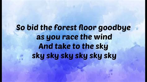 take to the sky lyrics